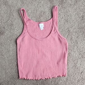 Colsie Pink Ribbed Camisole